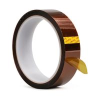 Cinta Térmica Adhesiva Kapton Soporte Alta Temperatura 20mm X 30 MTS - KAP20MM