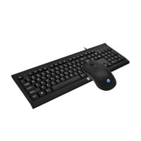 Combo Teclado y Mouse Hp KM100 Negro