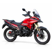 Moto Sonlink SL250-GY7 Adventure 250 cc Roja - 6 Velocidades. Frenos Disco. LED