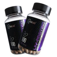 Pack x2 Cardo Mariano Liv Protec Zendlab 100 Cápsulas  Silimarina  Protector Hepático Natural