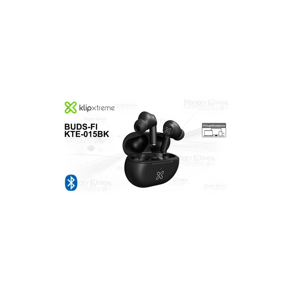 Audífonos inalámbricos Klip Xtreme Buds-Fi KTE-015BK