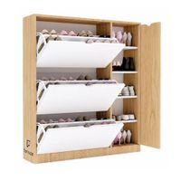 Zapatera de melamina 34 pares - LINDOR