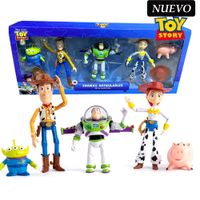 Set de Muñecos de Jebe Toy Story 5 Articulados 5Pcs TS-M5-2A