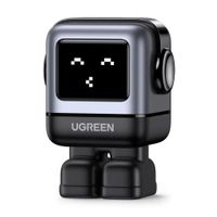 CARGADOR UGREEN CD359 ROBOT USB-C PANTALLA LED 30W NEGRO 15550