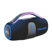 Miccell SP45 Parlante Bluetooth 70W IPX5 para Playa Camping y Actividades al Aire Libre