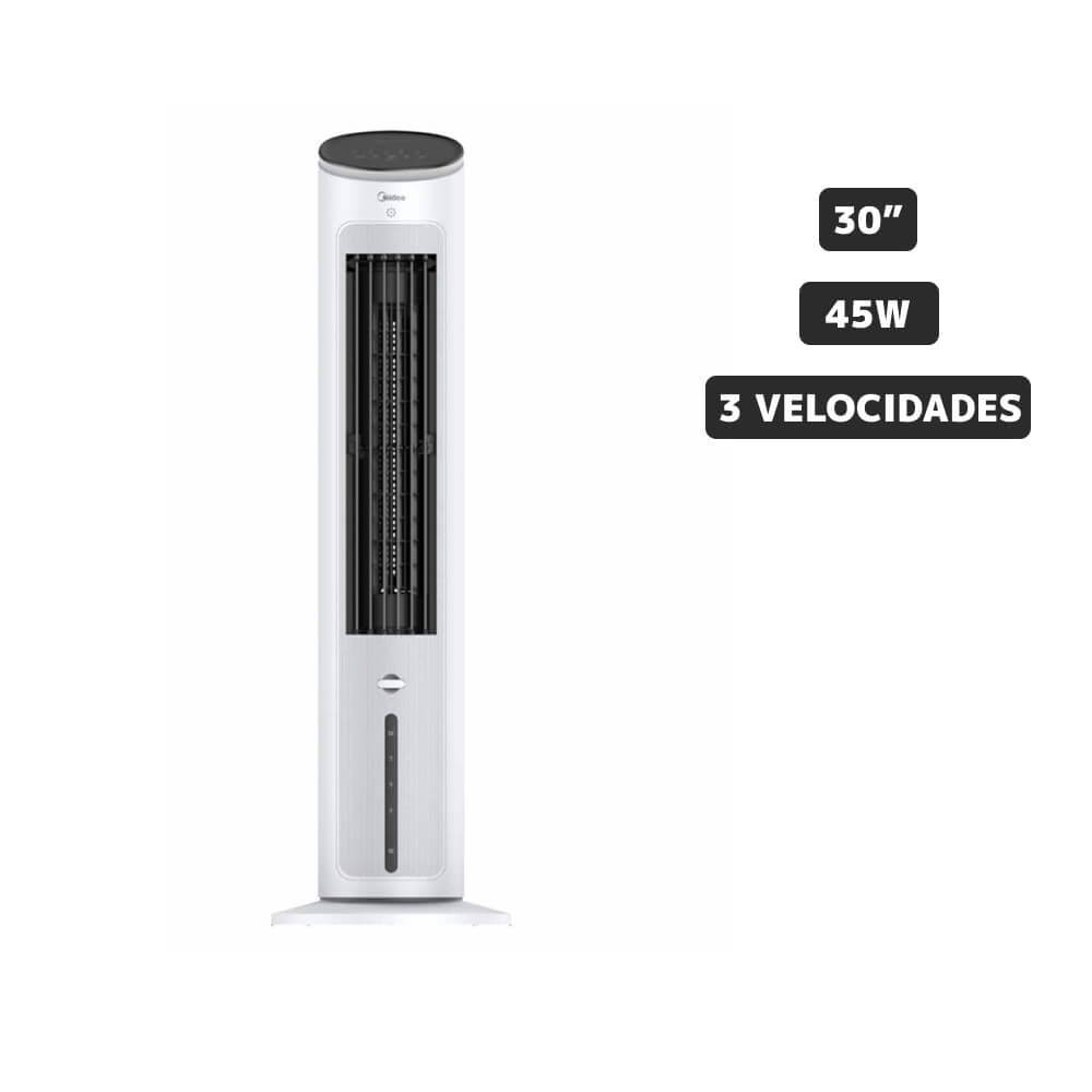 Enfriador de Aire BLACKLINE AC100-22JR 30"" Blanco/Negro