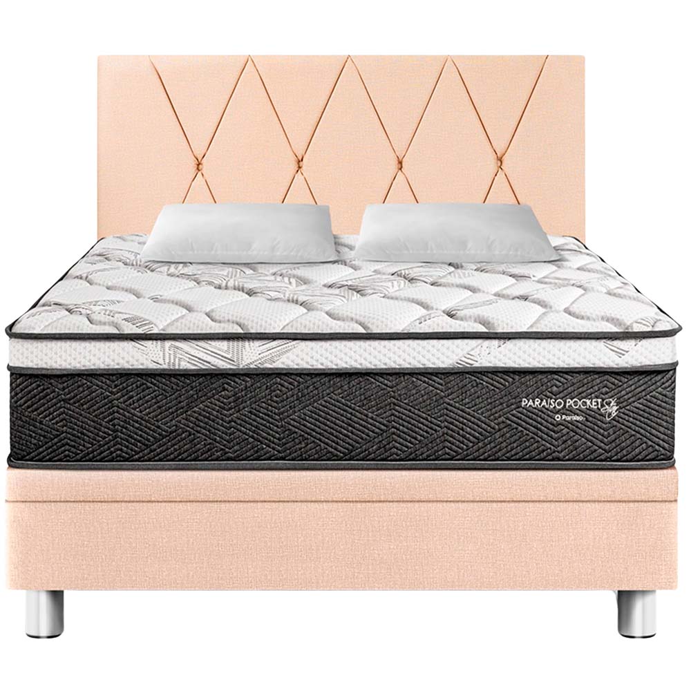 Dormitorio Boxet PARAISO Pocket Star Queen Champagne