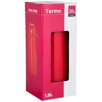 Termo Clásico con Tapa Color VIVA HOME 1.8L (Modelos Aleatorios)