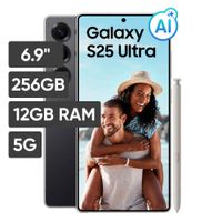 Smartphone SAMSUNG Galaxy S25 Ultra 6.9"" 12GB 256GB 200MP + 50MP + 50MP + 10MP Titanium Black