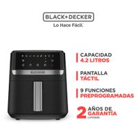 Freidora de Aire BLACK+DECKER Purifry 4.2L Negro