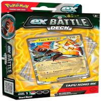Mazo de Batalla Tapu Koko e Iron Leaves POKEMON