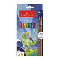 FABER CASTELL Colores Dino X 12+ 2