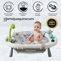 Bañera Plegable con Regadera JADDE ROSSI Edición Limitada Gray