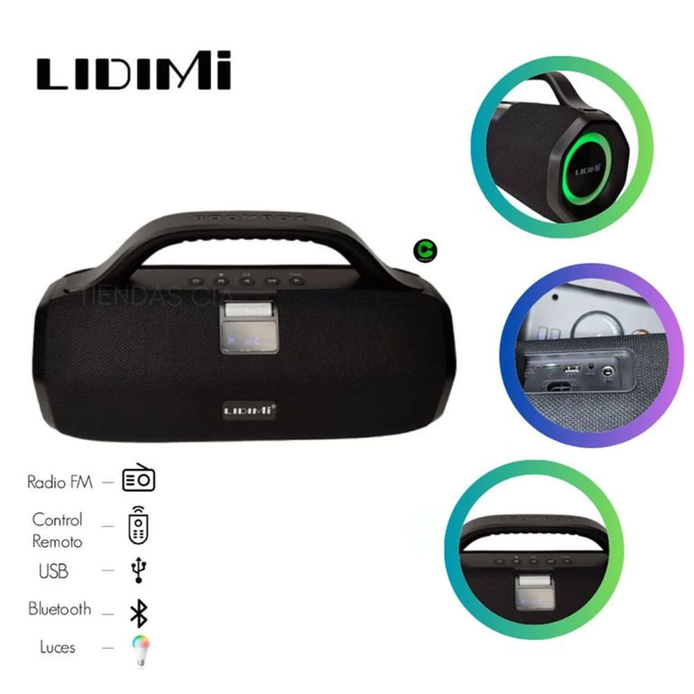 Parlante LIDIMI Boombox LD-S011AC 50W