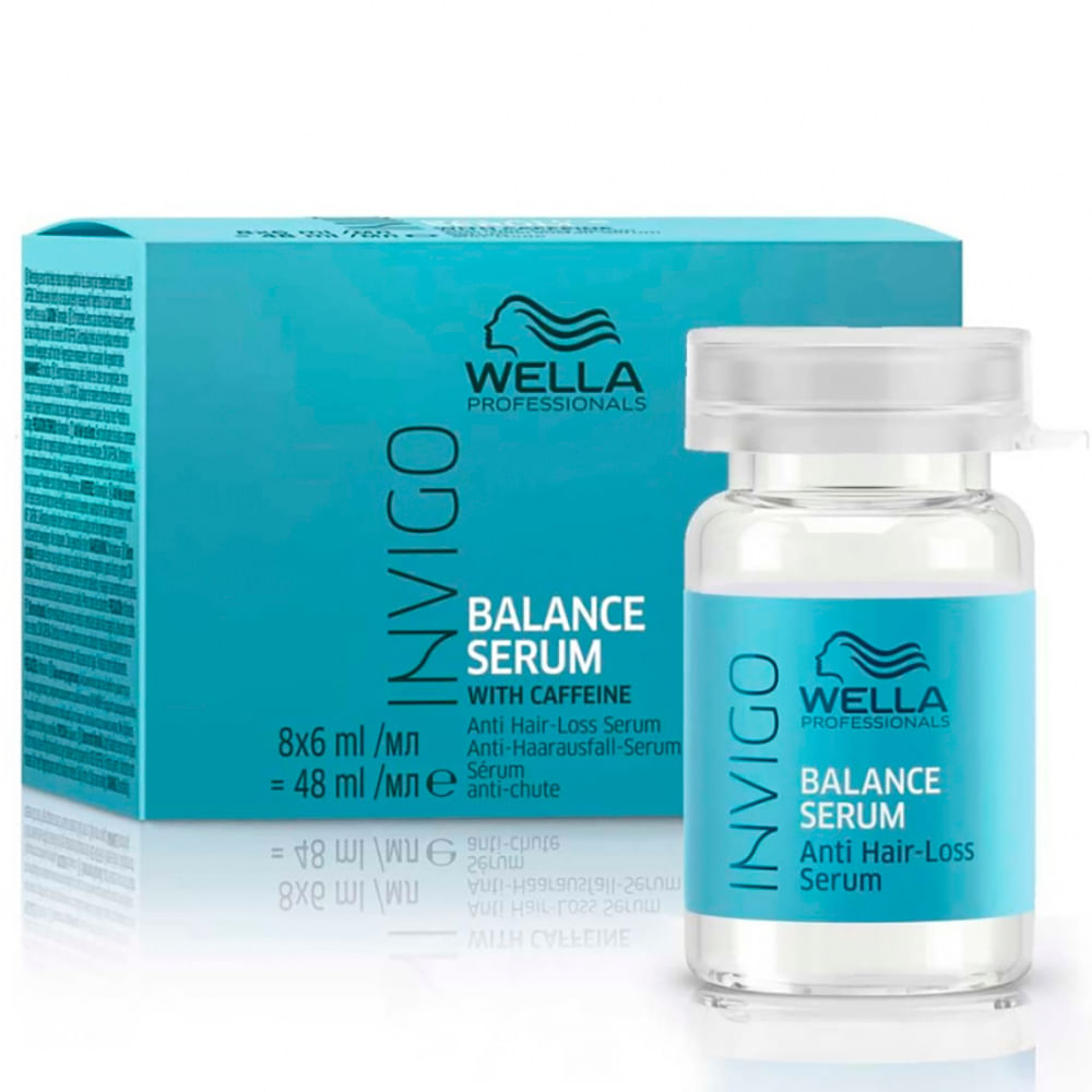 WELLA BALANCE ANTI-CAIDA SERUM 8 X 6 ML