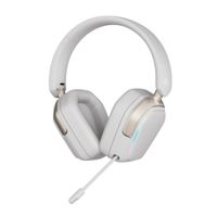 Audífono Royal Kludge RK HG101 Wireless RGB Sonido 7.1 - Platinum Grey