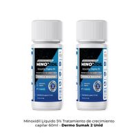 Minoxidil Liquido 5% 60ml 2 Unidades