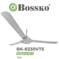 Ventilador de techo Bossko BK-8230VTE  90 Watts Blanco