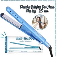 Plancha para Cabello Babyliss Pro 25 mm Nano Titanium Uso Profesional