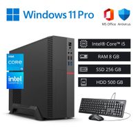 Computadora PC Intel Core i5 3,50 GHz 8GB RAM 256GB SSD 500GB HDD