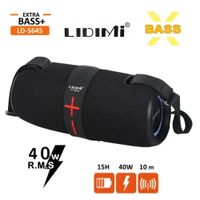 Parlante LIDIMI Bluetooth Portátil LD-S645 40W Con Luces RGB