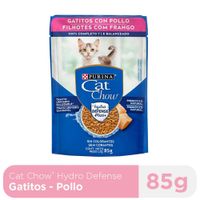 Alimento Húmedo para Gato CAT CHOW Gatito Sabor Pollo Pouch 85g