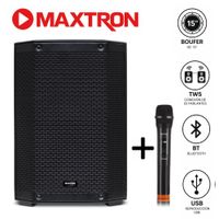 Promo Maxtron Parlante REVO MXT 8110  Microfono MX 758 Inalambrico