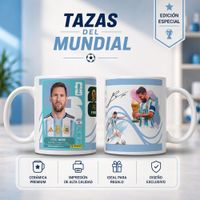 TAZA MUNDIAL 2026 LIONEL MESSI