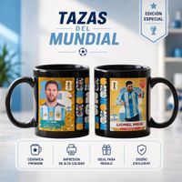 TAZA MESSI DORADO COPA MUNDIAL