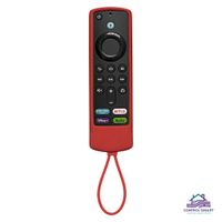 Funda Protectora Para Control Amazon Fire Tv Stick -Rojo