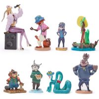 Playset Zootpopia 2 Disney Store 8 Figuras