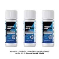 Minoxidil Liquido 5% 3 Unidades