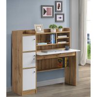 Escritorio Moderno Jerri Duna y Blanco RyR Muebles