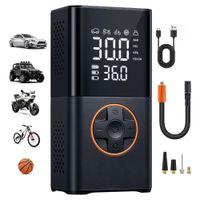Compresor De Aire E Inflador De Llantas Portátil 150 PSI Inalámbrico Para Auto Moto Bicicleta