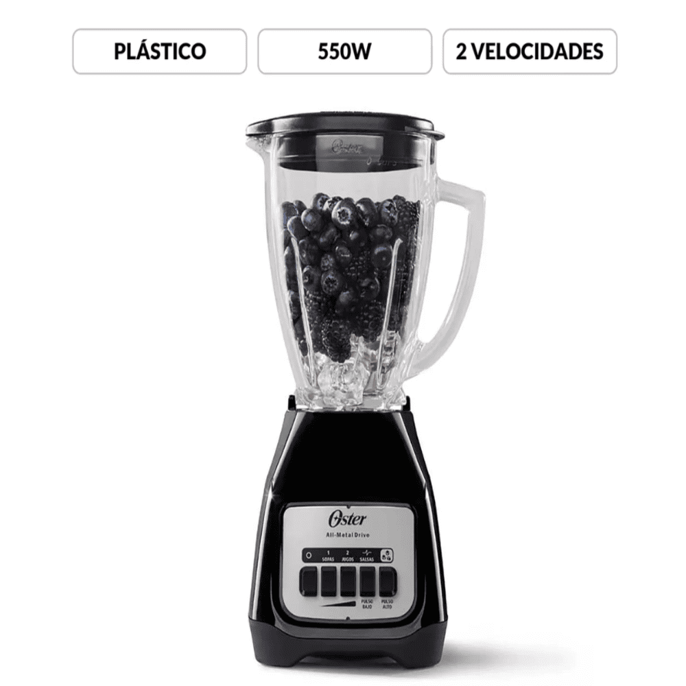 Licuadora Oster BLSTKAG-BPB-053 2 Velocidades con Pulso