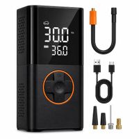 Inflador Digital Recargable 150 PSI Para Neumáticos De Auto Moto Bicicleta Con Pantalla LED