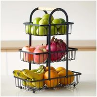 ORGANIZADOR PARA FRUTAS Y VERDURAS 3 NIVELES