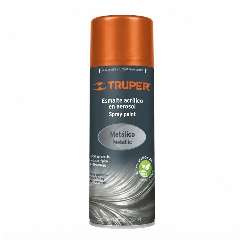 Pintura En Spray Cobre Metalico - Truper 400ml