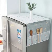 Cobertor Organizador Para Refrigeradora Con Bolsillos