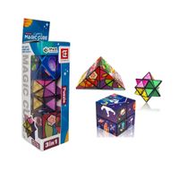 Juguete Cubo Mágico 3 en 1 Diseño del Espacios Space