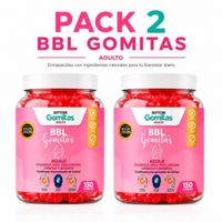 PACK 2 GOMITAS DE AGUAJE BBL PARA ADULTOS 300 GOMITAS SOTTCOR LABS