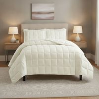 Edredon Pv27 Cuadrados Beige