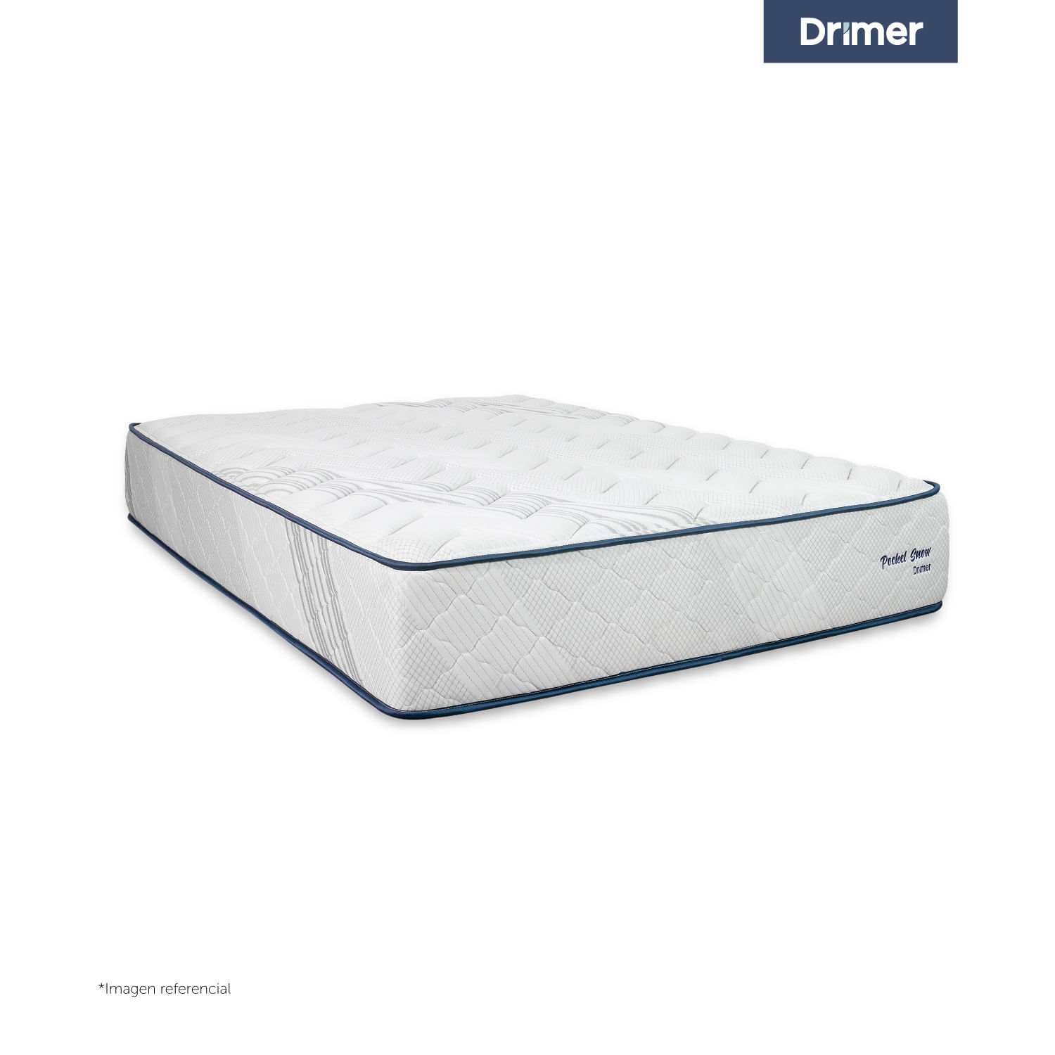 Colchon Pocket Snow 1.5 Plazas