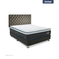 Dormitorio Praktibox Laqueada Pure Fresh Queen Capitone Beige Vivid