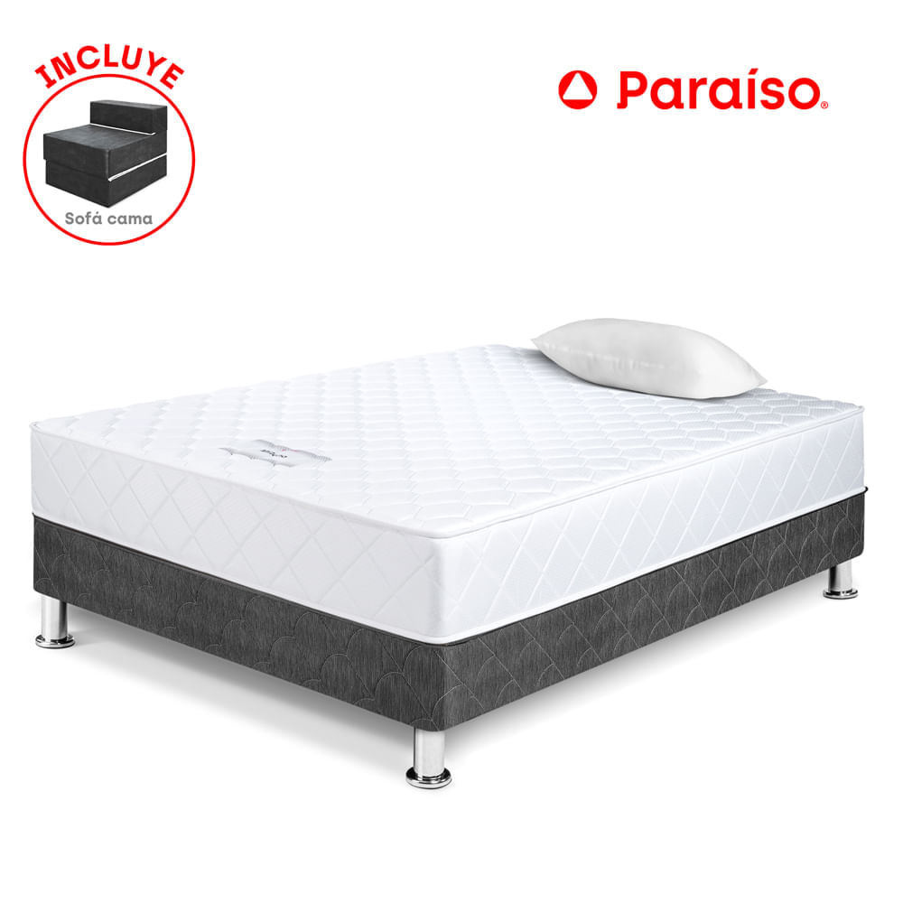Cama Milano 1.5 plazas + Sofá Cama