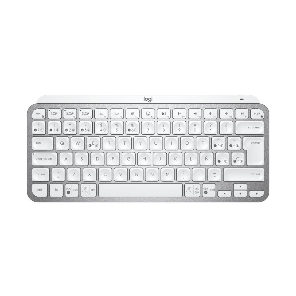 Teclado Inalámbrico Iluminado Logitech MX Keys Mini - Gris