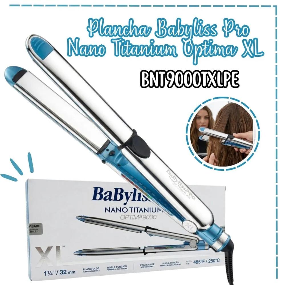Plancha BaBylissPRO Optima 9000 Xl Nanotitanium