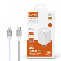 Cargador de 30w iphone 12  12mini  12pro 12 pro max con cable de 1mt