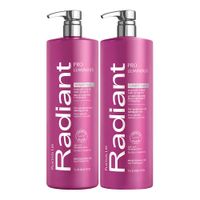 Radiant Keratin Pro Luminous Shampoo y Acondicionador 1000 ml