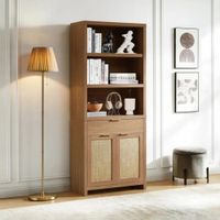 Estante Vintage Silk Castaño R&R Muebles